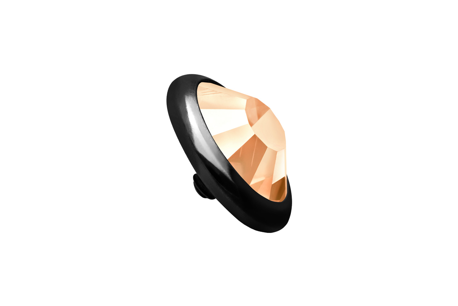 Titan Dermal Anchor Aufsatz DISC + KRISTALL ++SALE++ von Piercingline
